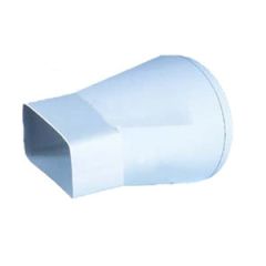 Vent.kanāl.pāreja PVC 55x110/D100