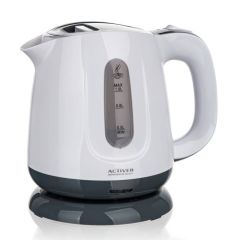 Elektriskā tējkanna Bethy 1.0l, 1100W, pelēka/balta