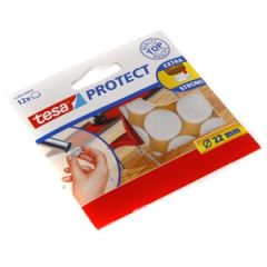 Filca aizsargpaliktņi, balti, 12 gab.