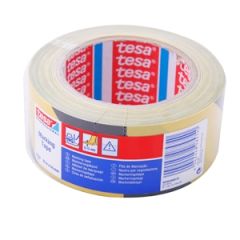 Brīdinājuma lente melna/dzeltena