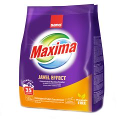 Veļas pulv.Maxima Javel 1.25kg 35MR