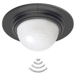 Sensors Steinel IS 360-1 z/a 360* IP54 melns