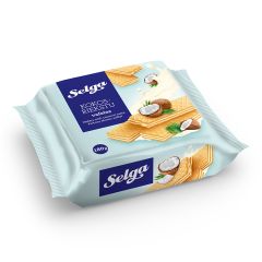 Vafeles Selga ar kokosriekstu garšu 180g