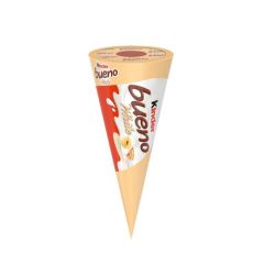 Saldējums Kinder Bueno White konuss, 62g/90ml