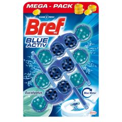 WC tīr.līdz.Bref color water eucaliptus 3x50g
