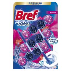 WC tīr.līdz.Bref color water fresh flowers 3x50g