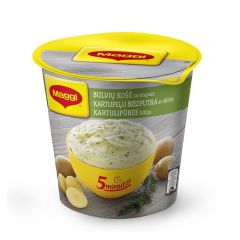 Kartupeļu biezp. Maggi 5min ar dillēm, 50g ātri pag.