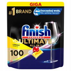 Trauku mazg.tabletes Finish Ultimate Lemon 100gab.