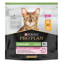 Barība kaķiem Pro Plan Sterilised Digest (vista) 400g 1-7g