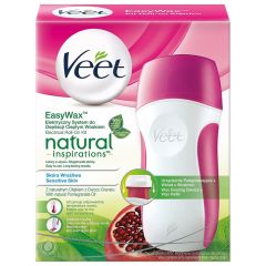 Karstā vaska kompl. Veet EL. Roll-on Natural Inspirations