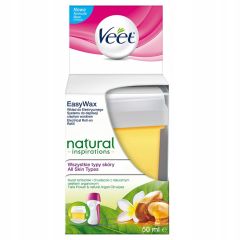 Karstā vaska kompl. Veet EL. Roll-on kājām&rokām Natural Ins
