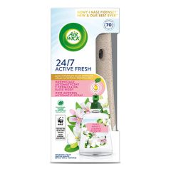 Gaisa atsv. Air Wick Active Fresh Jasmine Bouquet complete 2