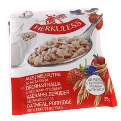 Auzu pārslu biezp.Herkuless meža ogas 35g