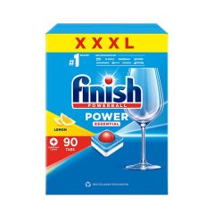 Trauku mazg.tabletes Finish Power Lemon 90gab.