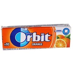 Košļ.gumija Orbit Orange 14g