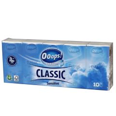 Kabatlakatiņi Ooops! Classic Sensitive 10gab