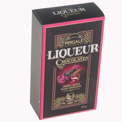 Konfektes Pergale šokolādes ar ķiršu liķieri 190g