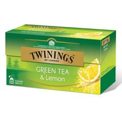 Tēja zaļā Twinings ar citroniem 25gab.
