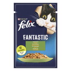 Konservi kaķiem Felix Fantastic trusis 85g