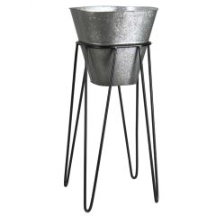 Statīvs puķu podam Metāla 26x20xh50cm