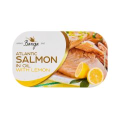 Lasis Banga eļļā ar citronu 120g