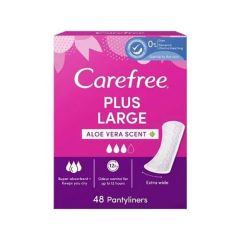 Hig.ieliktnīši Carefree Plus Large 48gab.