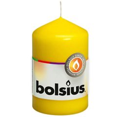 Svece stabs Bolsius Sunny dzeltena