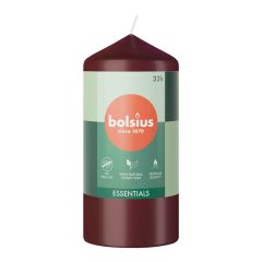 Svece stabs Bolsius Velvet sarkana