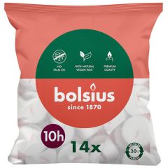 Tējassveces Bolsius Maxi Light 10h 14gab.