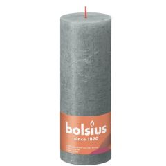 Svece stabs Rustic Shine 190/68mm 85h Eucalyptus green