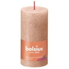 Svece stabs Rustic Shine 100/50mm 30h Creamy caramel