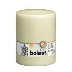 Svece 150/150mm 3 degļi 75h bēša