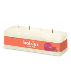 Svece 80/90/250mm 4 degļi 51h gaiši bēša