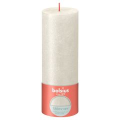 Svece Rustic Shimmer 190/68mm 85h bēša