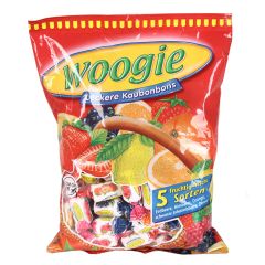 Konfektes Woogie augļu 500g