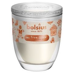 Svece arom. stikla tr. 120/10mm 48h Nuss Nugat/Ivory