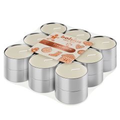 Tējas sveces arom. 18gab. 4h  Nuss Nugat/Ivory