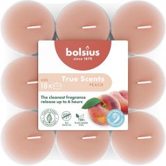 Svece arom. Bolsius peach