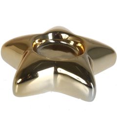 Svečturis tējassvecei zvaigzne 10.5x3cm