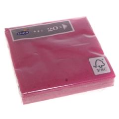 Salvetes 24cm Fuksija