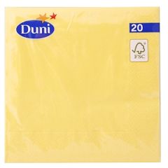 Salvetes 33cm dzeltenas