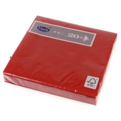 Salvetes 33cm sarkanas