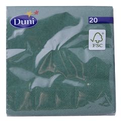 Salvetes 24cm tumši zaļas