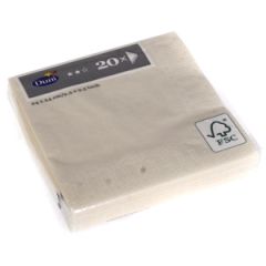 Salvetes 24cm šampanieša