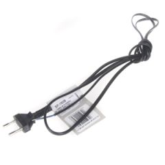 Vads ar k-dakšu 2x0,5 1,9m melns