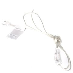 Vads ar slēdzi 2x0,5 VS-1,9m caursp.