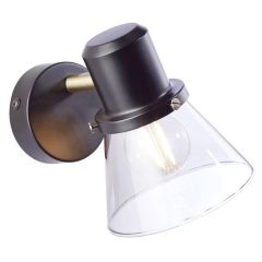 Sp.l.-RONALD 25W E14 melna/misiņa