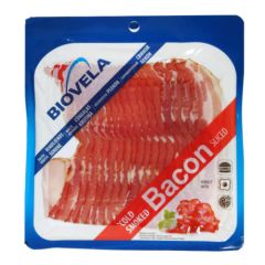 Cūkgaļas krūtiņa Biovela auksti kūpināta un žāvēta 150g