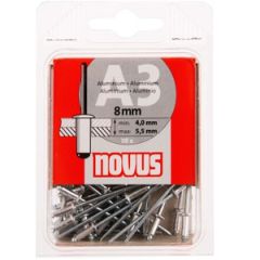 Kniedes A 3*8mm,(30)alumīnijs