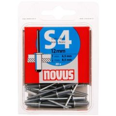 Kniedes S 4*12mm,(20) tērauds